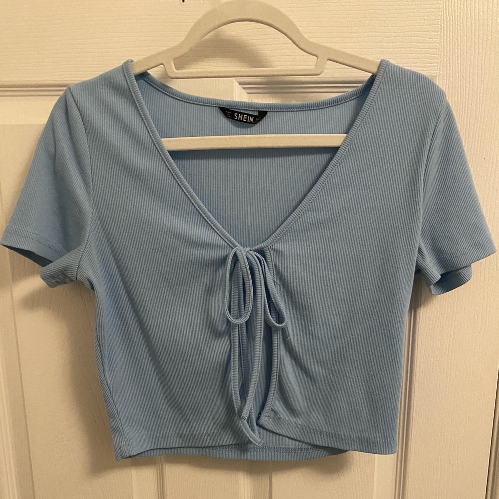 shein tie top